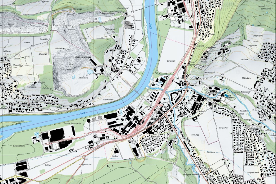 Bearbeitungsgebiet Gemeinden Möriken-Wildegg, Veltheim und Auenstein