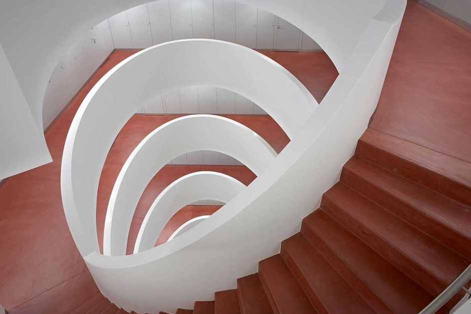 Treppe Bürotrakt