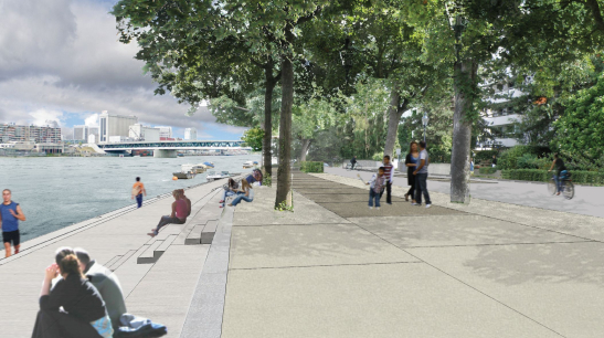 Ideen- und Projektwettbewerb Rheinpromenade Kleinbasel