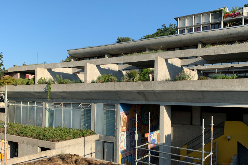 Brügg, Betonsanierung Rainpark