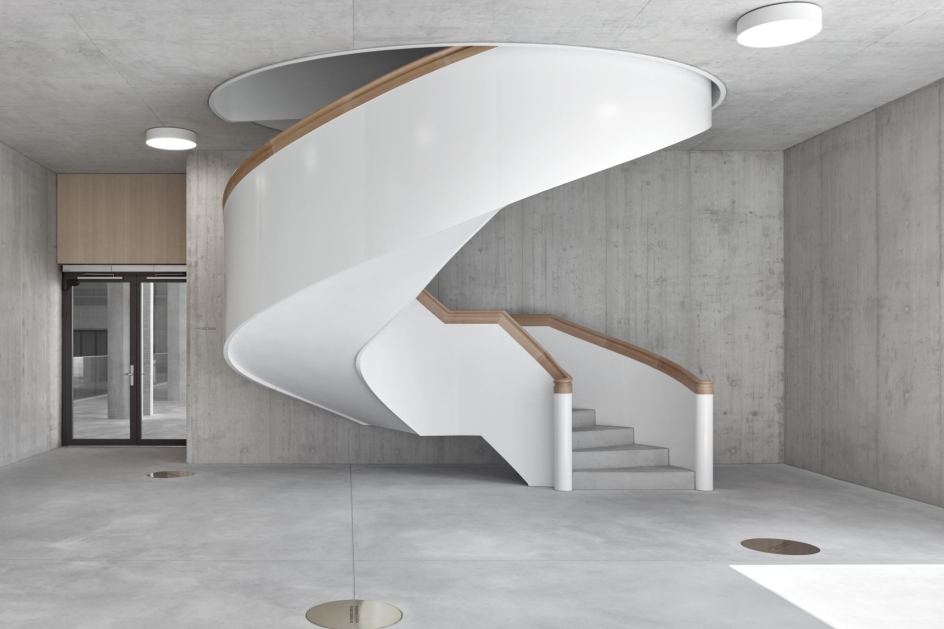 Treppenhaus (Bild ©ern+ heinzl Architekten)