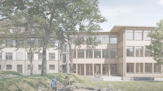 Zollikofen, Neubau Schule Oberdorf 