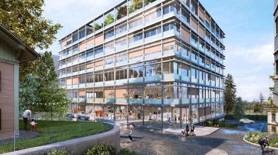 Bern, Inselspital, Clara-Winnicki-Haus - Neubau