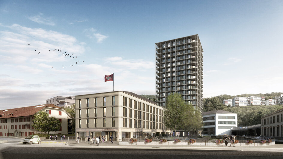 Visualisierung (Sollberger Bögli Architekten)