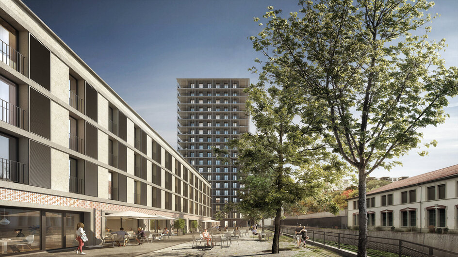 Visualisierung (Sollberger Bögli Architekten)