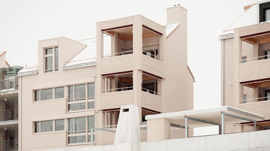 Wohnüberbauung Stengeli (Foto Ladina Bischof, St. Gallen; Architekt Ductus Studio)