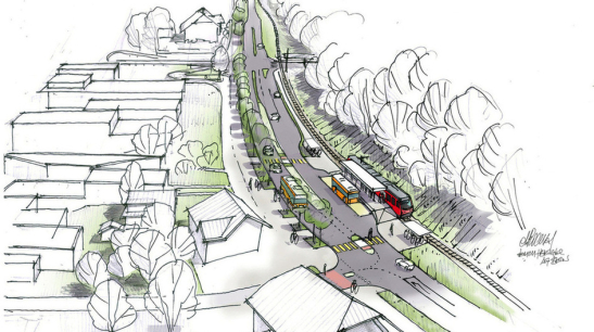 Riedholz, Baselstrasse - Gesamtverkehrsprojekt