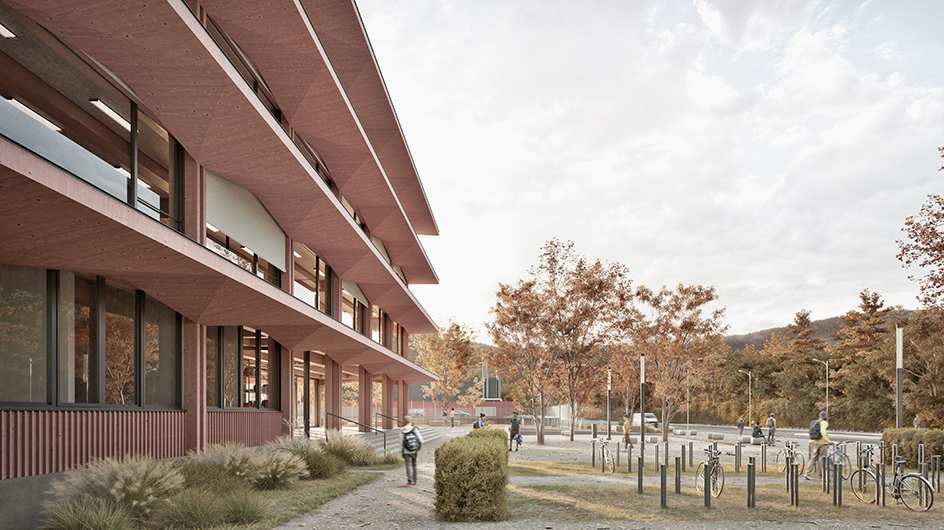 Visualisierung Kreisschule / ern+ heinzl