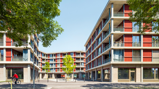 Biel, Neubau Wohnüberbauung Alleestrasse