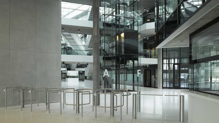 Swisscom Businesspark Ittigen, Eingangsbereich