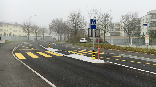 Langendorf, Erschliessungsplan Franziskaner-/Hüslerhofstrasse