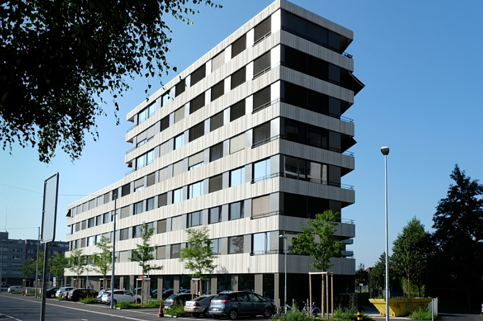 Ansicht von Norden <br>Foto Urs Witschi