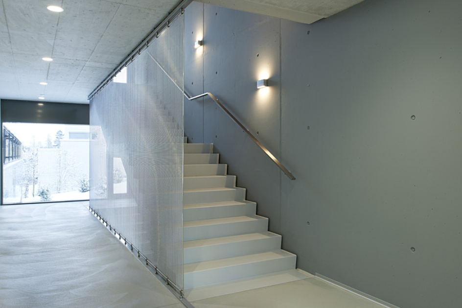 Treppenhaus innen (Foto: Alain Bucher Werbefotografie)