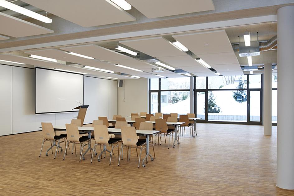 Schulungsraum (Foto: Alain Bucher Werbefotografie)