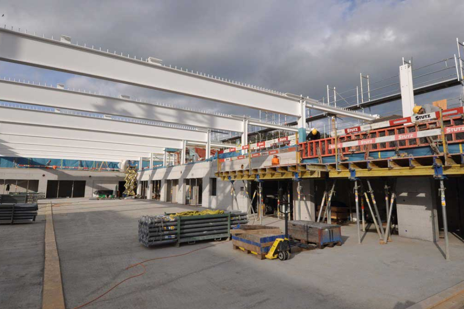 Stahlbaumontage