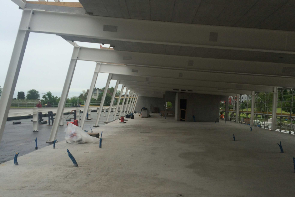 Stahlbaumontage