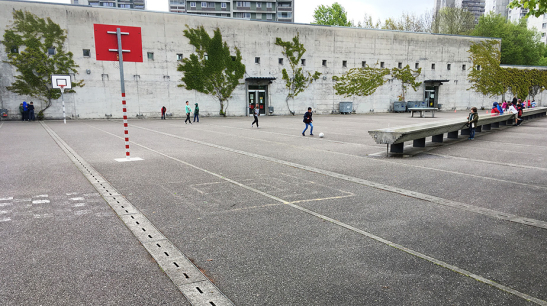 Bern, Entwässerungskonzept Ecole cantonale de langue française de Berne (ECLF Bern)